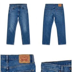 🔥 Vintage Levi’s 505 Regular Fit Straight Leg Jeans | 34x30 Medium Wash